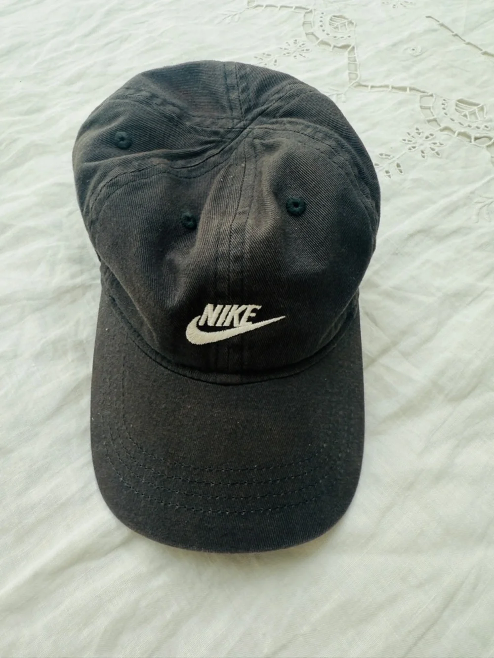 Nike Charcoal Grey Baseball Cap Toddler Boy Unisex Hat Sun Sporty Summer Play
